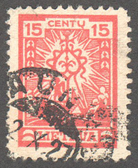 Lithuania Scott 191 Used - Click Image to Close